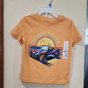 Jumping Beans Orange Beach Racer Tee